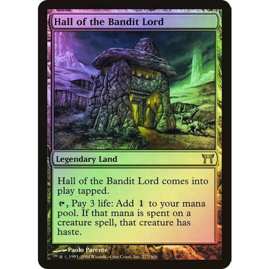 Hall of the Bandit Lord Foil | Champions of Kamigawa Rare | Near Mint