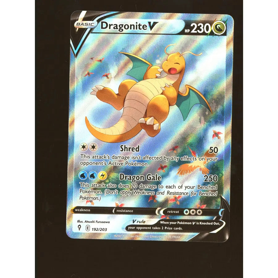 Pokemon Dragonite V Evolving Skies 192/203 | Near Mint