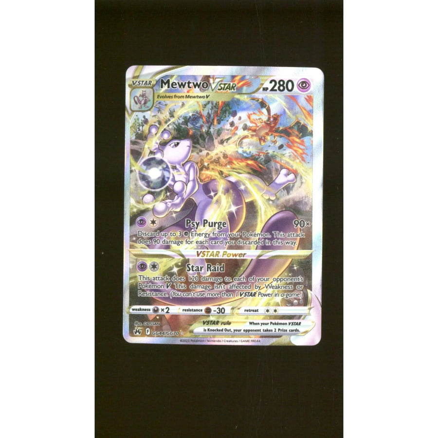 Mewtwo VSTAR Galarian Gallery Card | Crown Zenith GG44/GG70 Near Mint