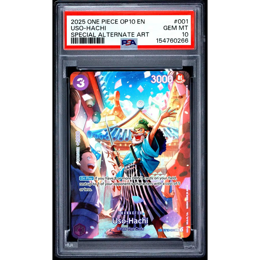 2025 One Piece Royal Blood Uso-Hachi Special Alternate Art #001 | PSA 10