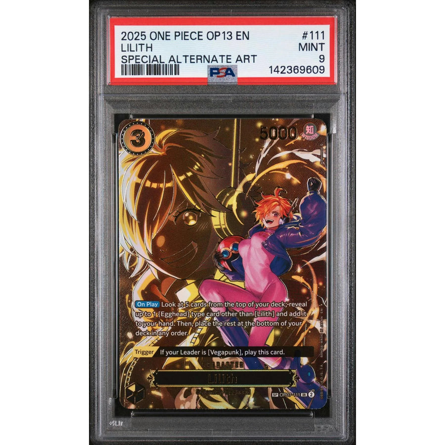 2025 One Piece Carrying on His Will Lilith #111 PSA 9 | Special Alternate Art
