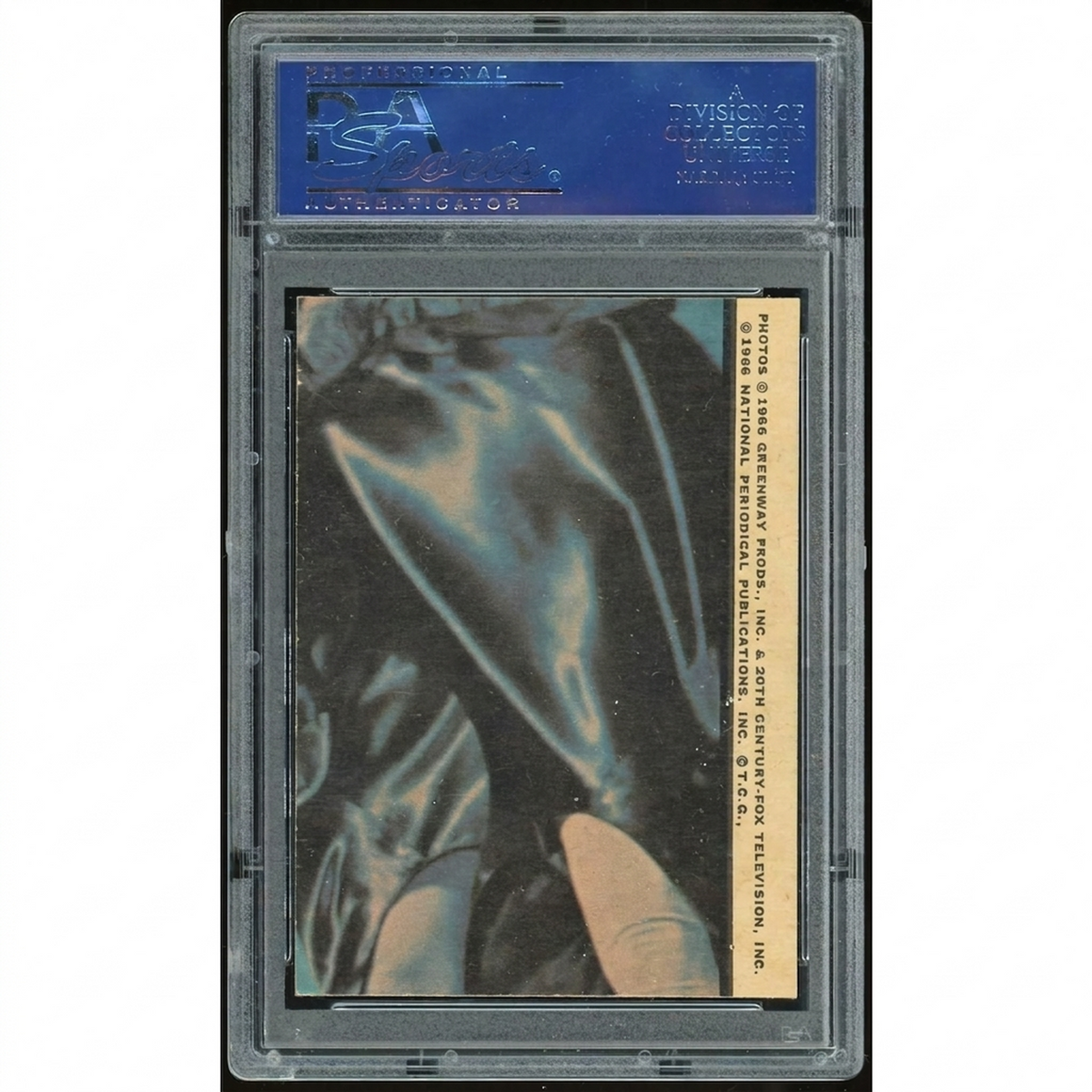 1966 O-Pee-Chee Batman Color #14 Batcave Card | PSA 7