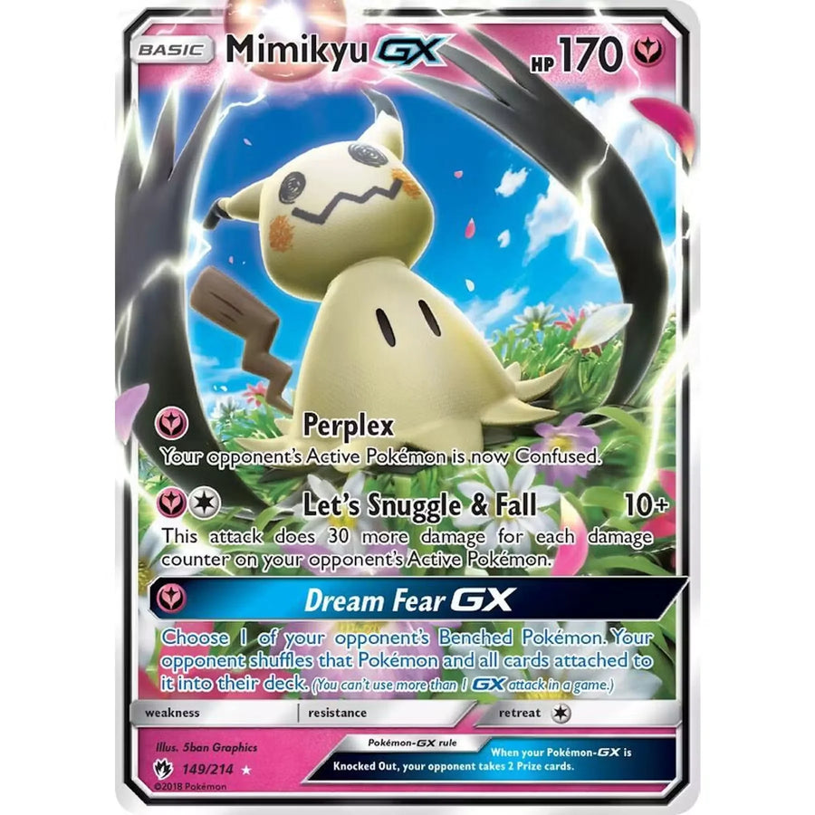 Mimikyu GX 149/214 Pokemon Lost Thunder Single | Near Mint