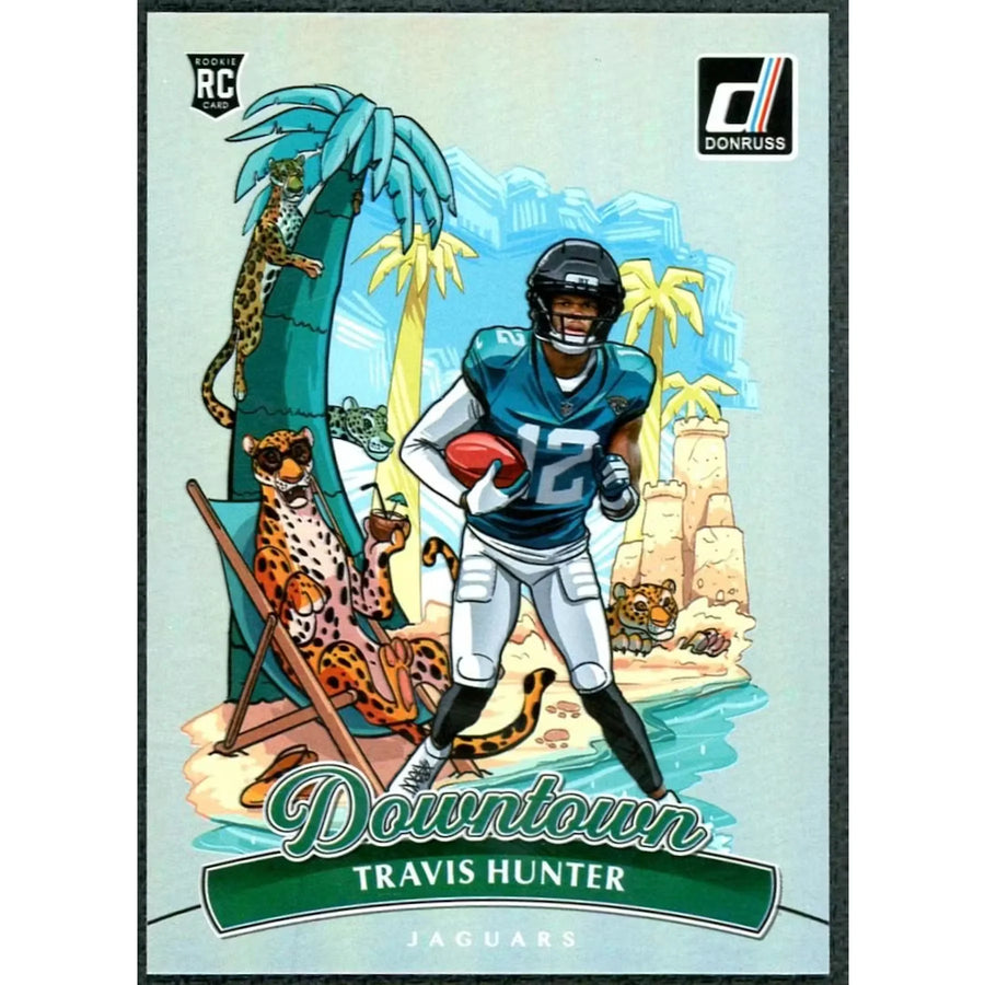 Travis Hunter 2025 Panini Donruss Downtown Rookie #13