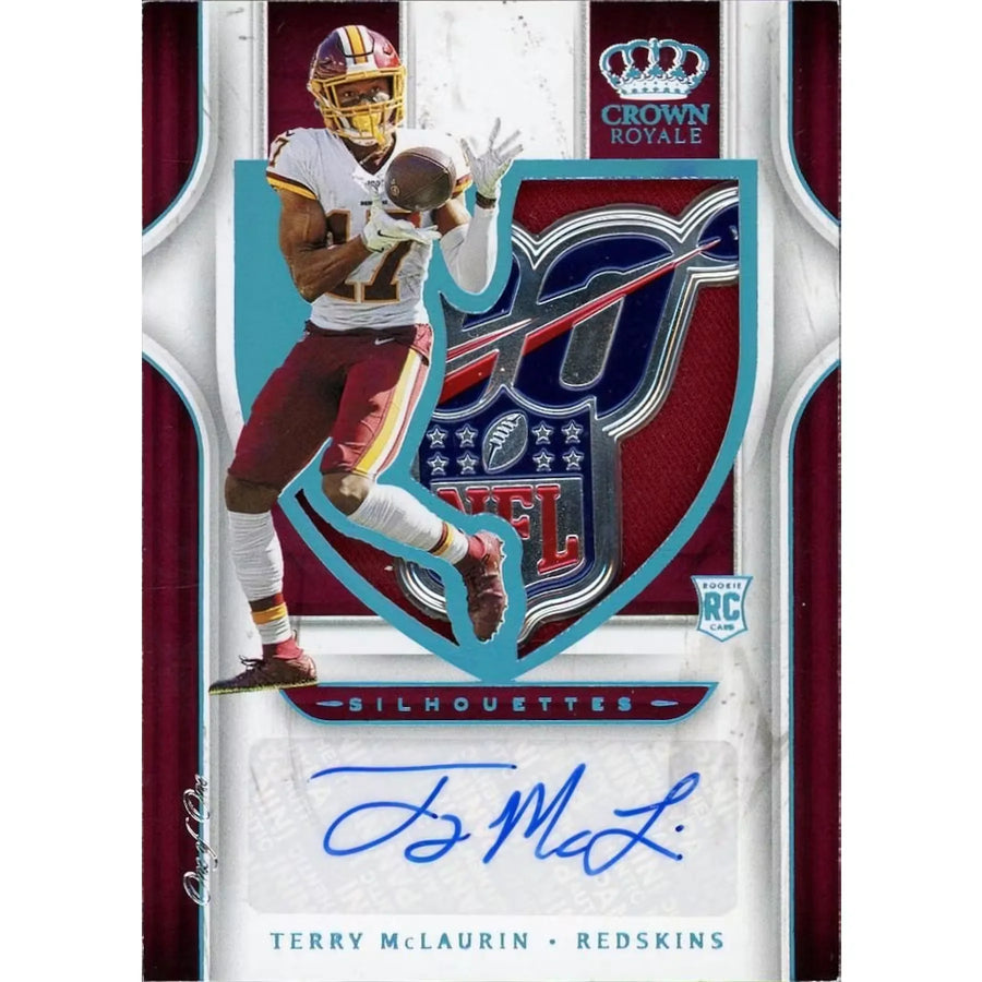 Terry McLaurin 2019 Panini Chronicles Crown Royale Rookie Patch Auto | 1/1