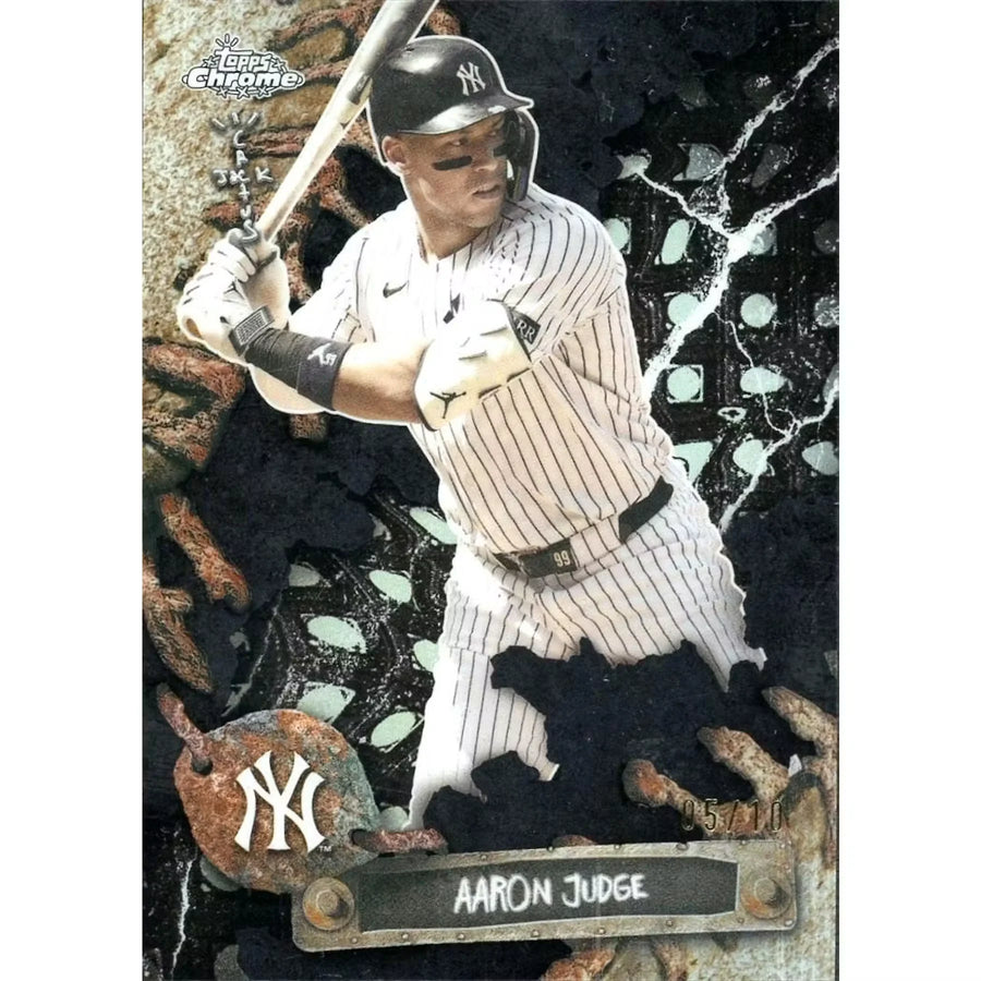 Aaron Judge 2026 Topps Chrome Cactus Jack Black Refractor #25 |/10