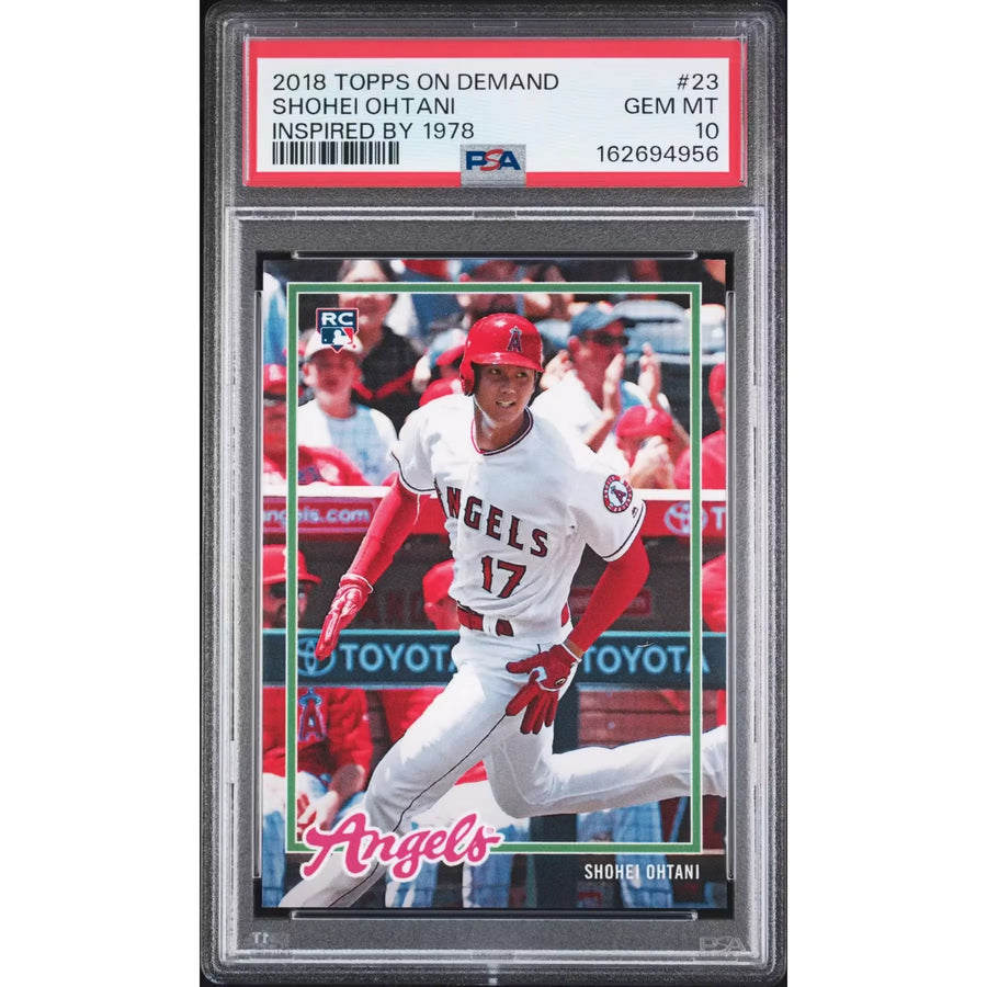 Shohei Ohtani 2018 Topps On Demand 1978 Inspired #23 | PSA 10