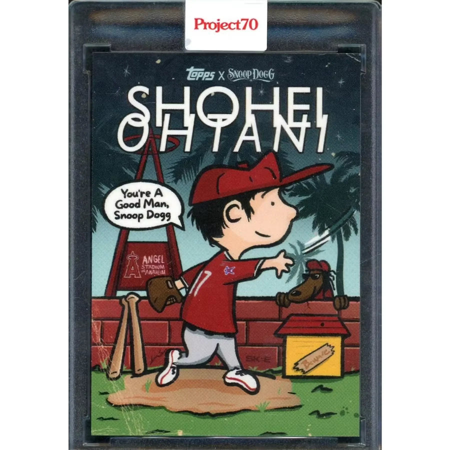 Shohei Ohtani 2022 Topps Project 70 1958 | Snoop Dogg Art #890