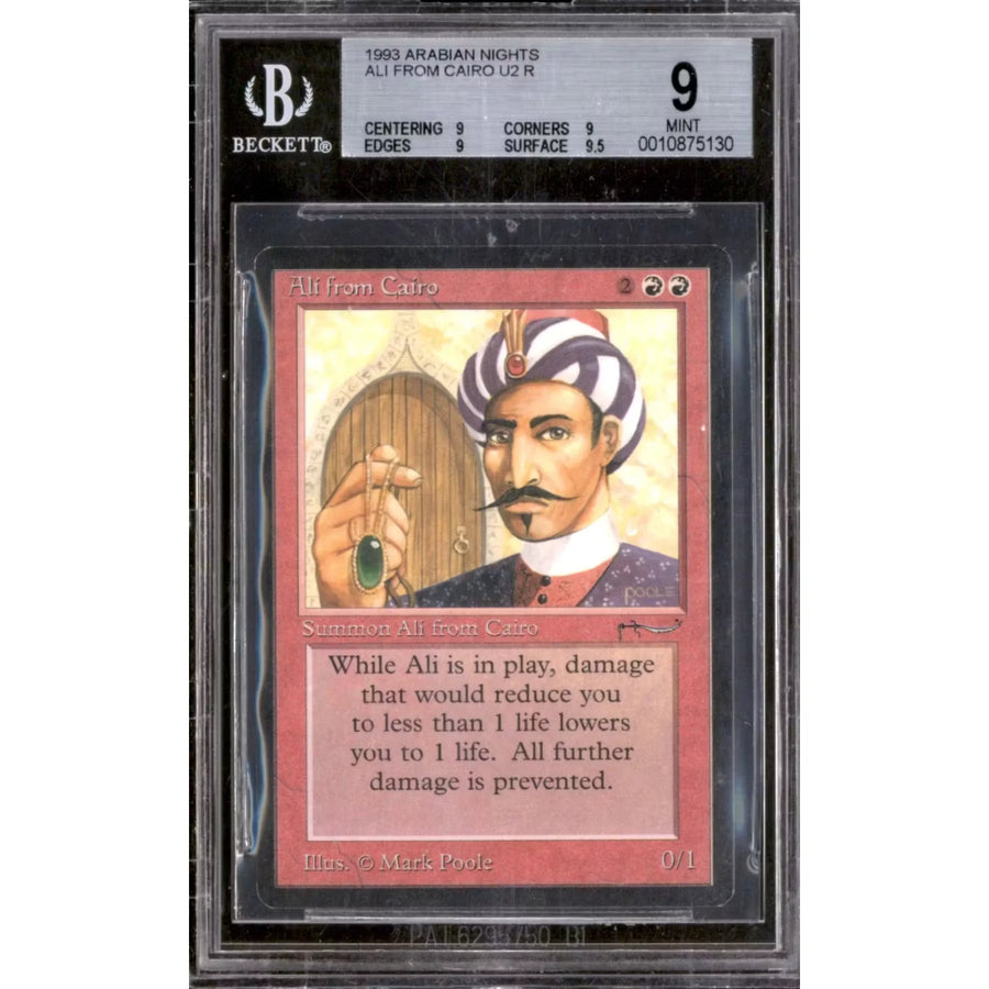 Magic the Gathering Ali from Cairo | Arabian Nights BGS 9