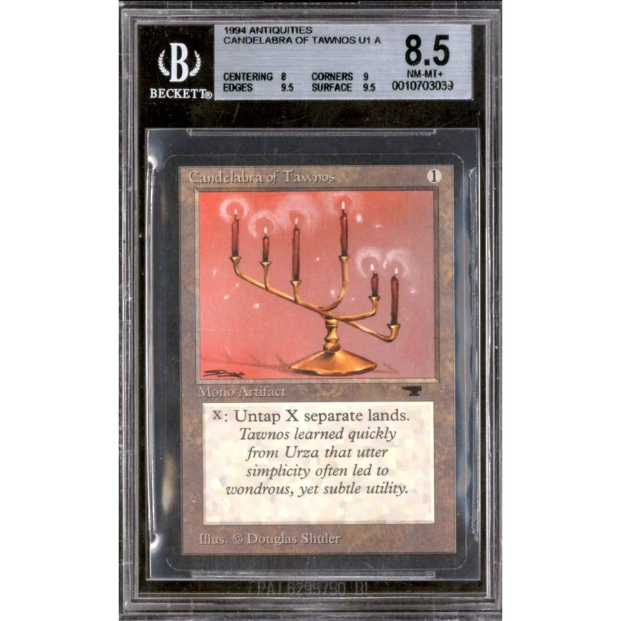 Magic: The Gathering Candelabra of Tawnos | Antiquities BGS 8.5