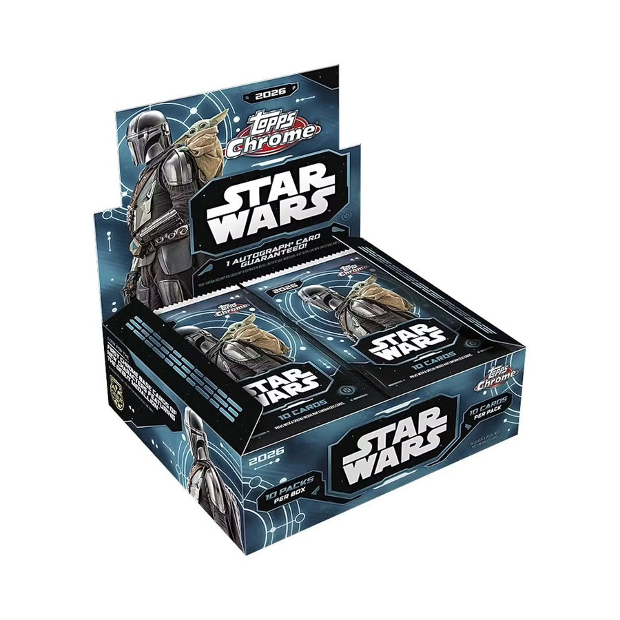 2026 Topps Star Wars Chrome Hobby Box | Presell (Ships Sealed Only)