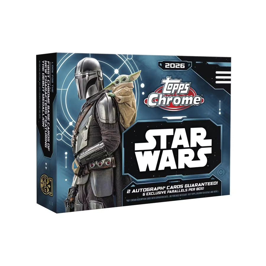 2026 Topps Chrome Star Wars Delight Box | Presell (Ships Sealed Only)