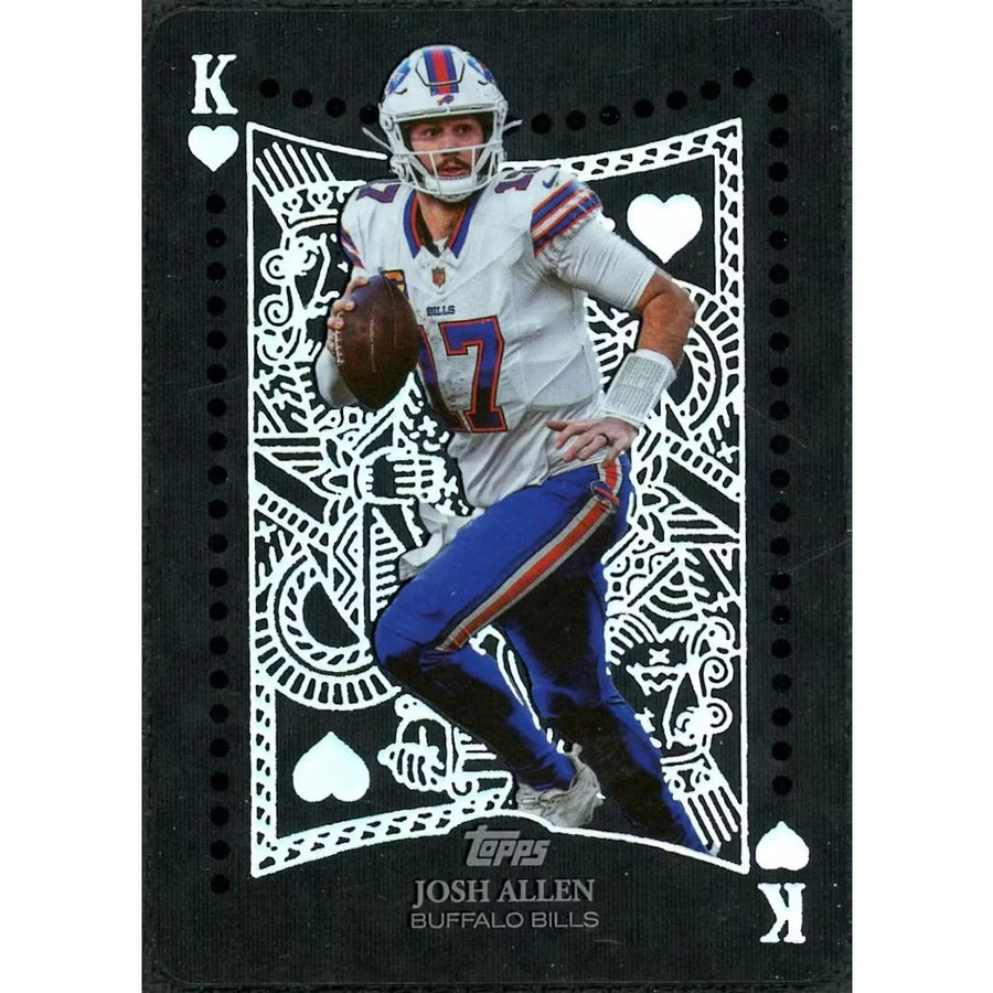 Josh Allen Signed 2026 Topps Flagship All Kings #AK-21