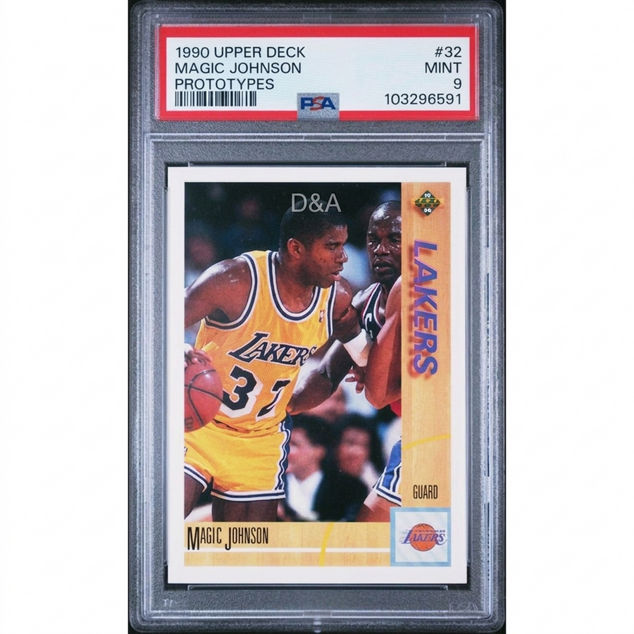 Magic Johnson 1990 Upper Deck Prototypes #32 | PSA 9