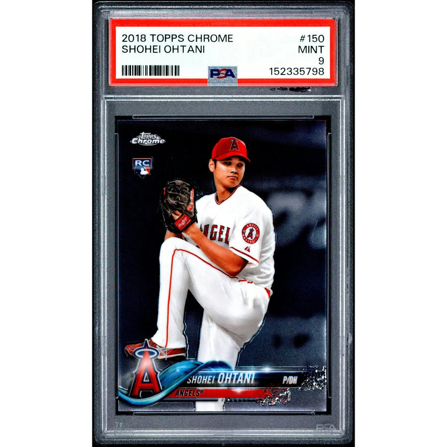 Shohei Ohtani 2018 Topps Chrome Rookie #150 | PSA 9