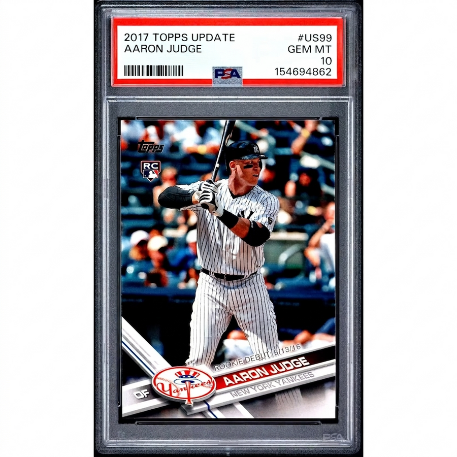 Aaron Judge 2017 Topps Update Rookie Card #US99 | PSA 10