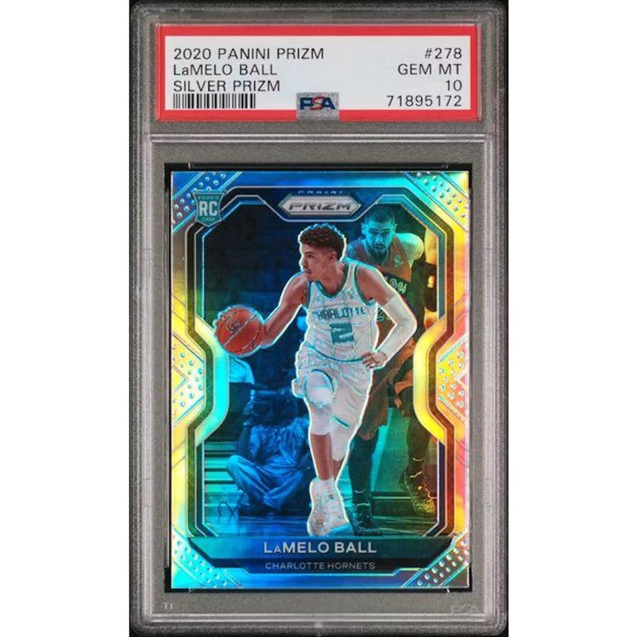 LaMelo Ball 2020 Panini Prizm Silver Prizm Rookie #278 | PSA 10