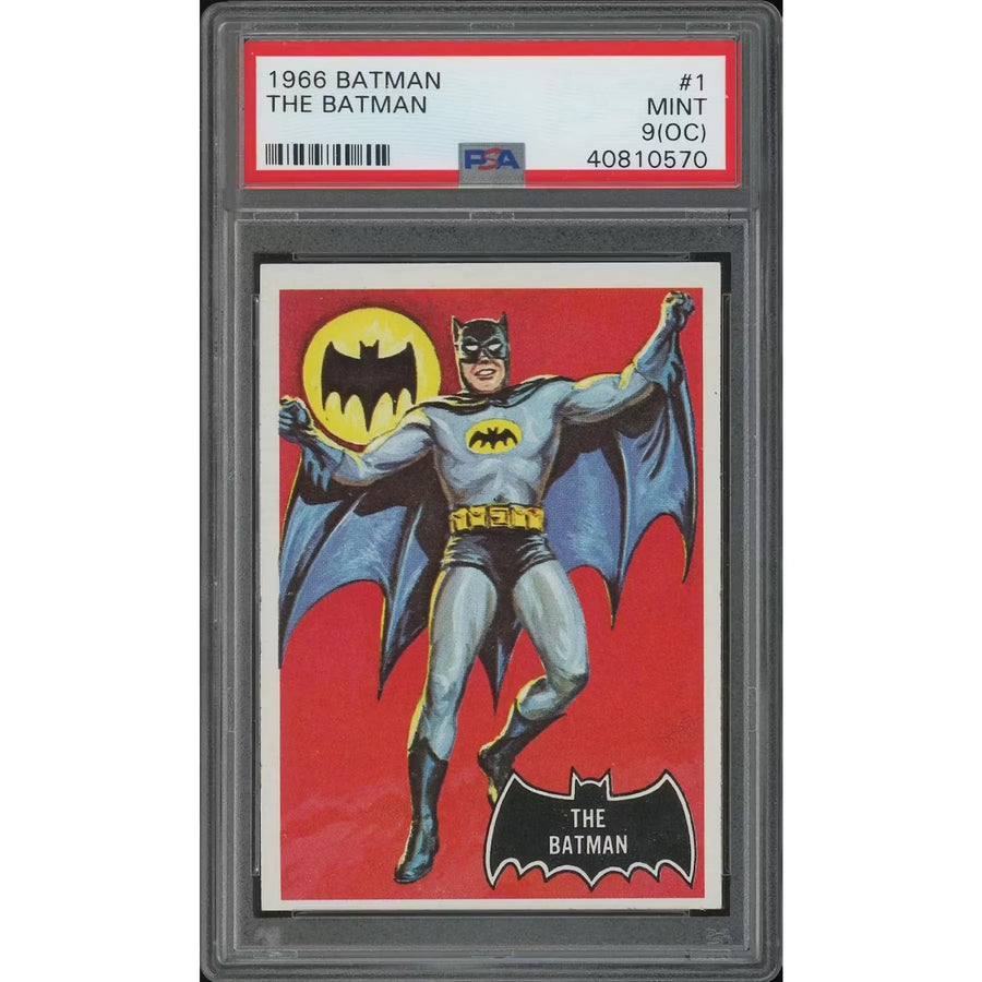1966 Topps Batman #1 The Batman | PSA 9 Mint