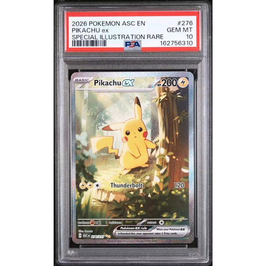 Pikachu ex Special Illustration Rare #276 | 2026 Ascended Heroes PSA 10 | P4216752