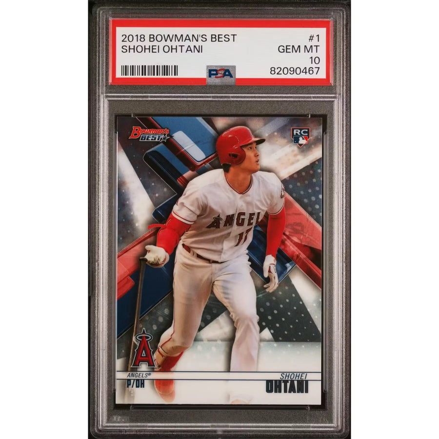 Shohei Ohtani 2018 Bowman's Best Rookie #1 Card | PSA 10 | P4219469