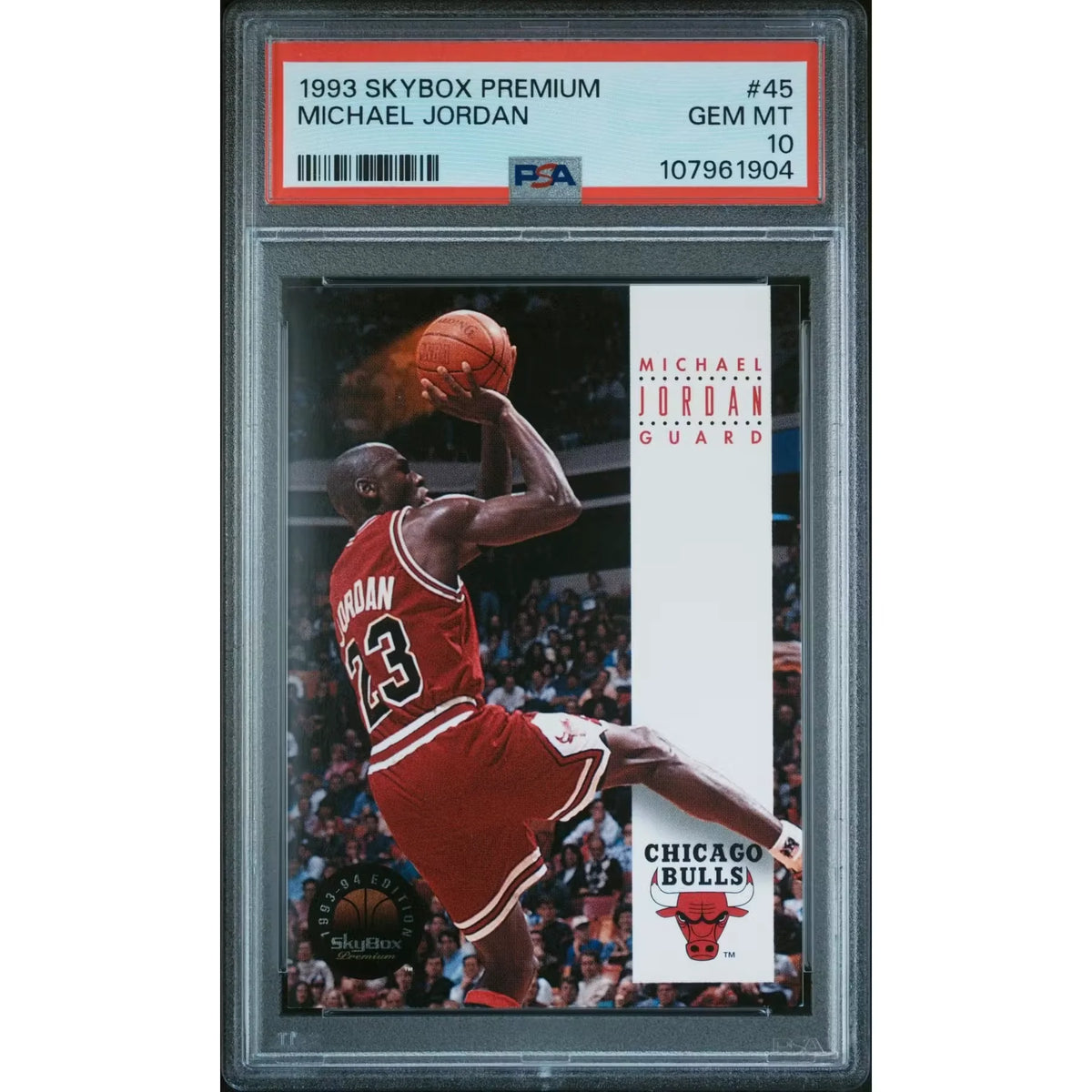 Michael Jordan 1993 Skybox Premium #45 | PSA 10 Gem Mint | P4219550