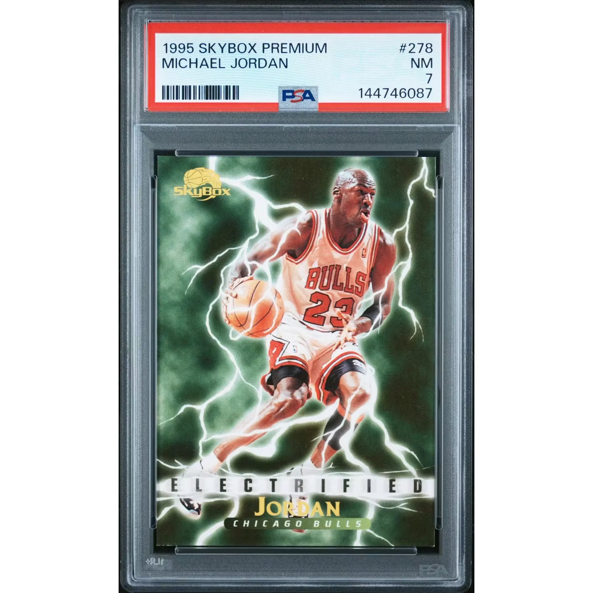 Michael Jordan 1995 Skybox Premium #278 | PSA 7 | P4219699