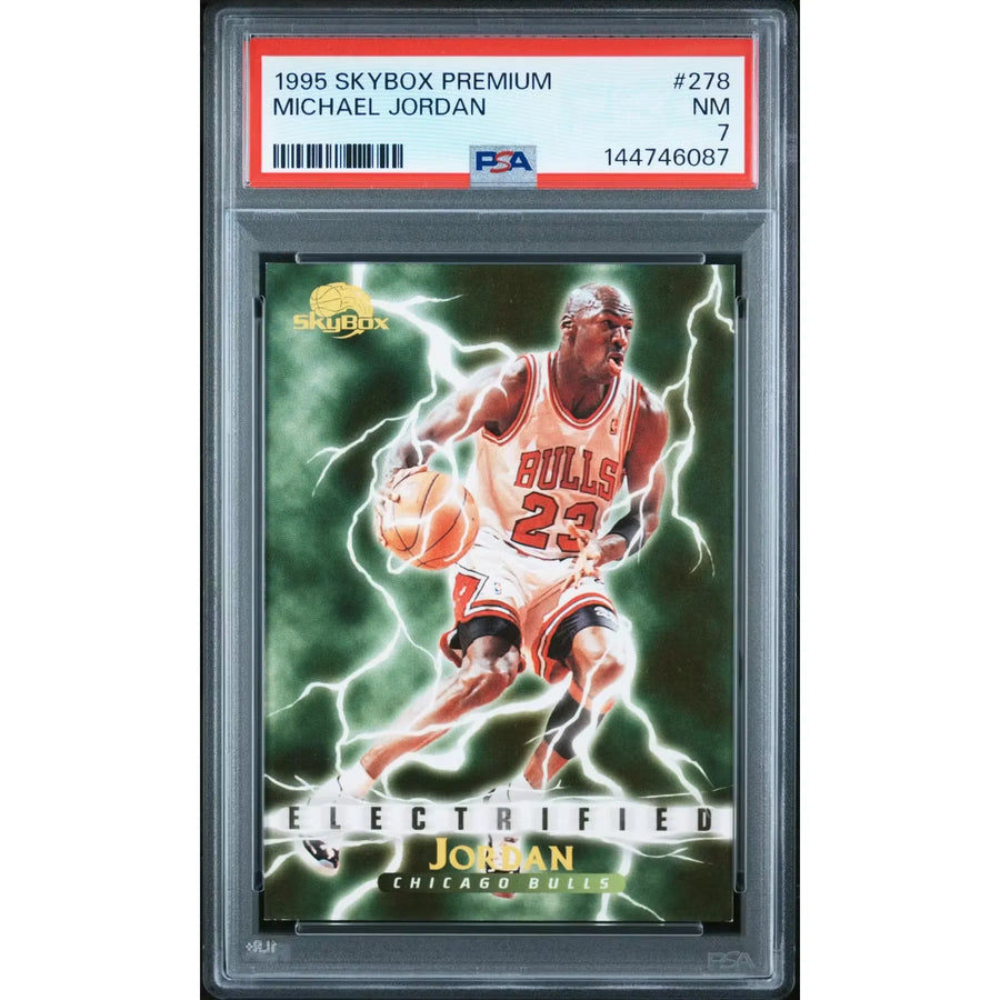 Michael Jordan 1995 Skybox Premium #278 | PSA 7 | P4219699