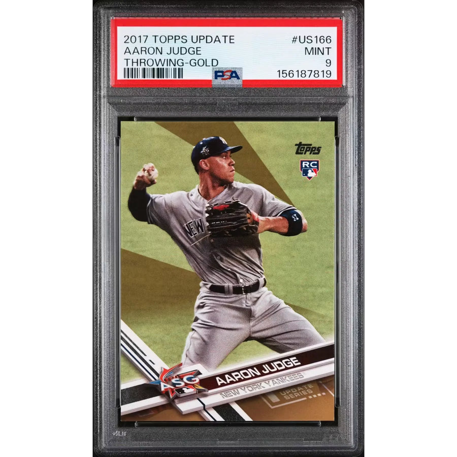 Aaron Judge 2017 Topps Update Rookie Gold #US166 | PSA 9 | P4219763