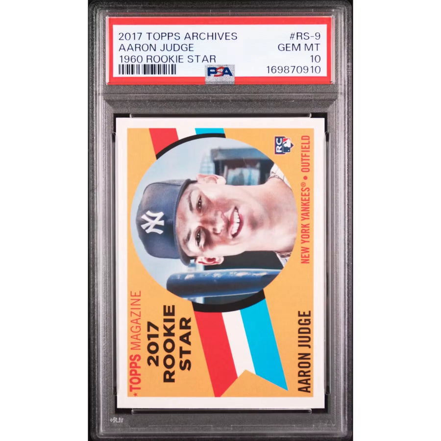 Aaron Judge 2017 Topps Archives 1960 Rookie Star #RS-9 | PSA 10 | P4219807