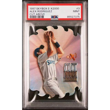 Alex Rodriguez 1997 Skybox E-X2000 Cut Above #3 | PSA 9 | P4302333