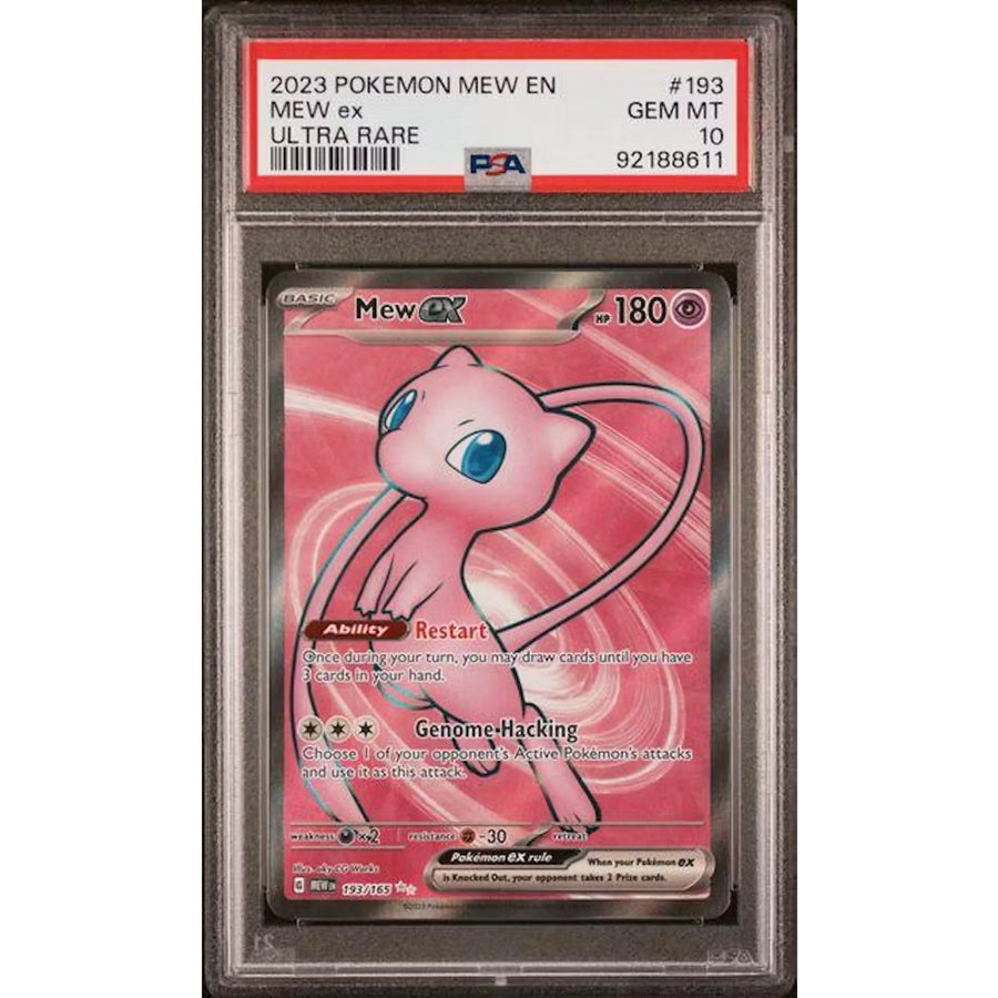 2023 Pokemon 151 Mew ex Ultra Rare #193 | PSA 10