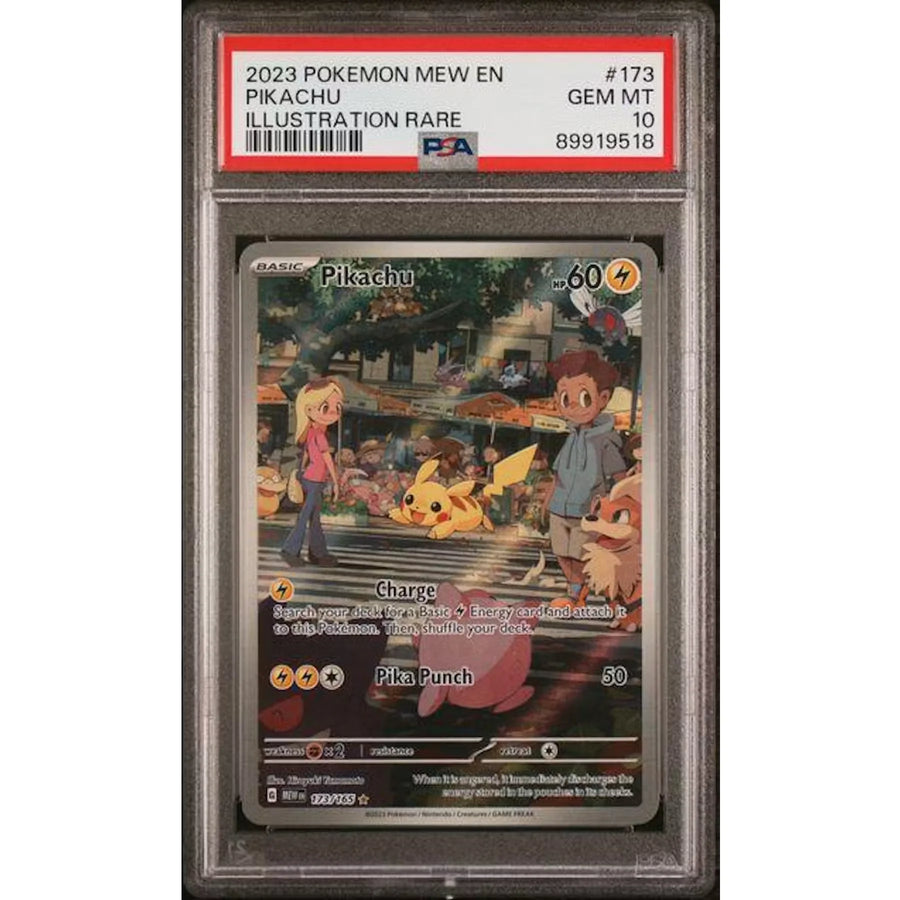 2023 Pokemon 151 Pikachu Illustration Rare #173 | PSA 10