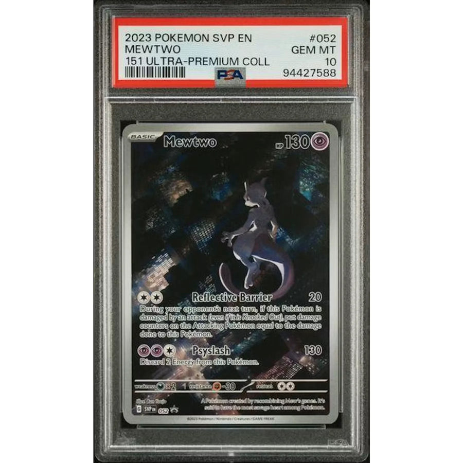 2023 Pokemon 151 UPC Mewtwo Promo #052 | PSA 10