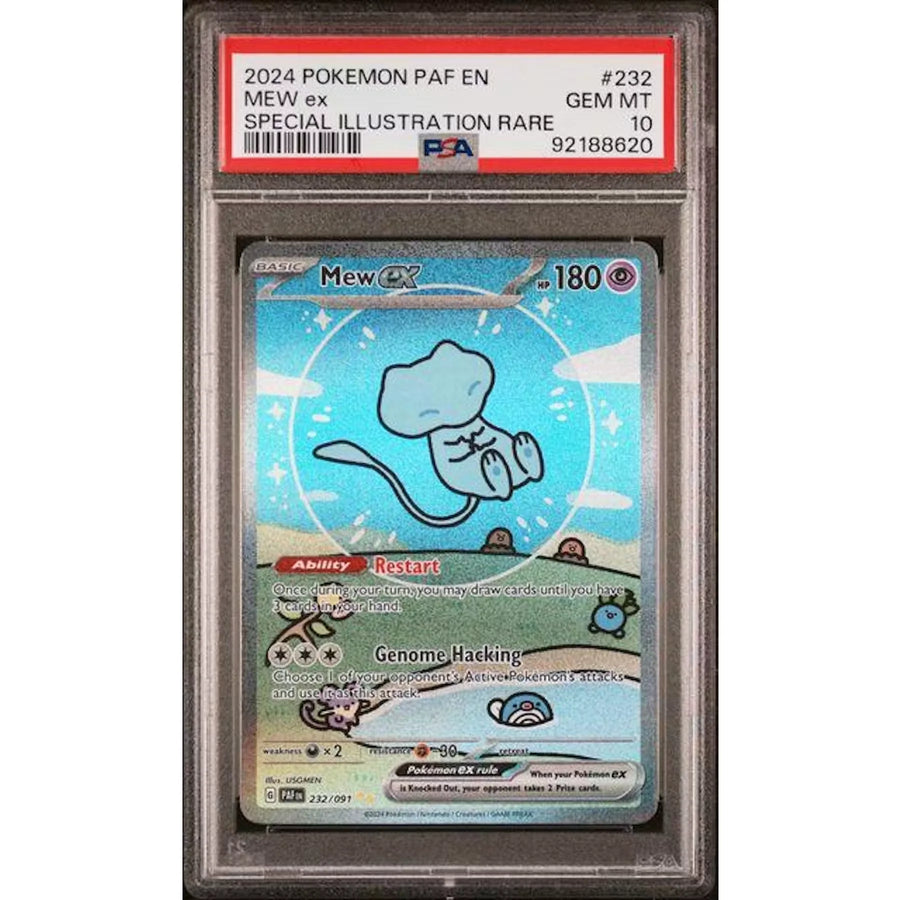 Mew ex Special Illustration Rare #232 | 2024 Paldean Fates PSA 10