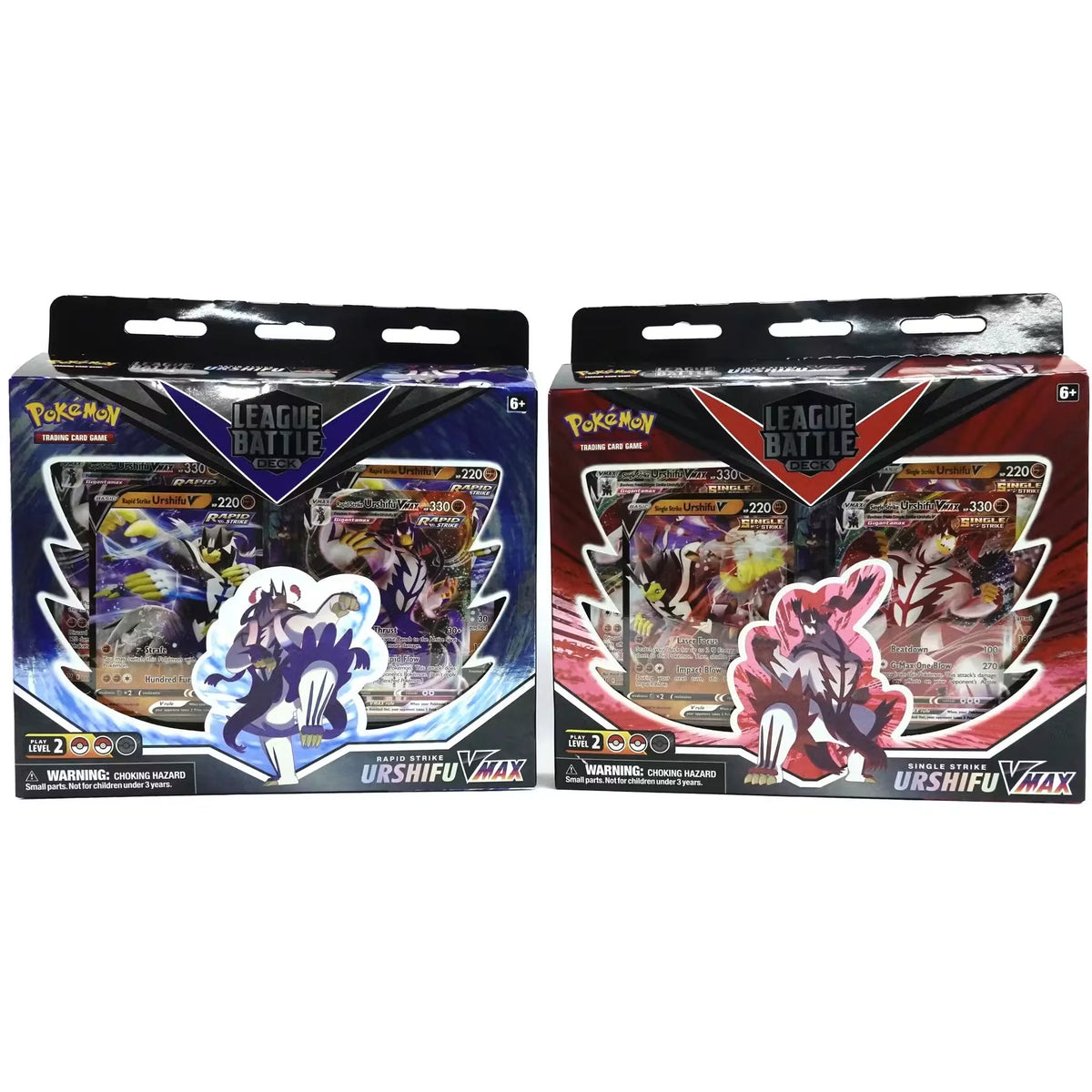 Pokemon Urshifu VMAX League Battle Deck Set of 2 | Single & Rapid Strike | P5177142