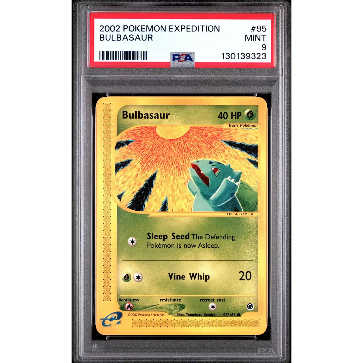 Pokemon Expedition Bulbasaur 95/165 | PSA 9 Mint | P5179790