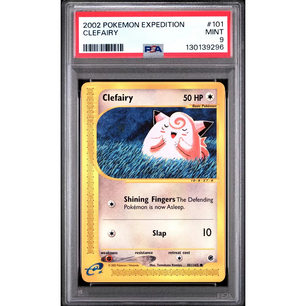 Pokemon Expedition Clefairy 101/165 | PSA 9 Mint | P5179800
