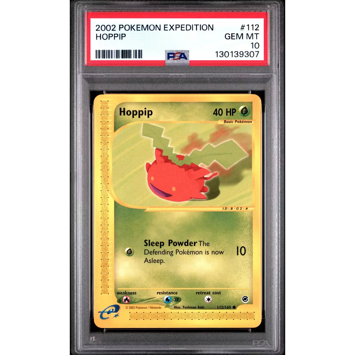 Pokemon Expedition Hoppip 112/165 | PSA 10 Gem Mint | P5179830