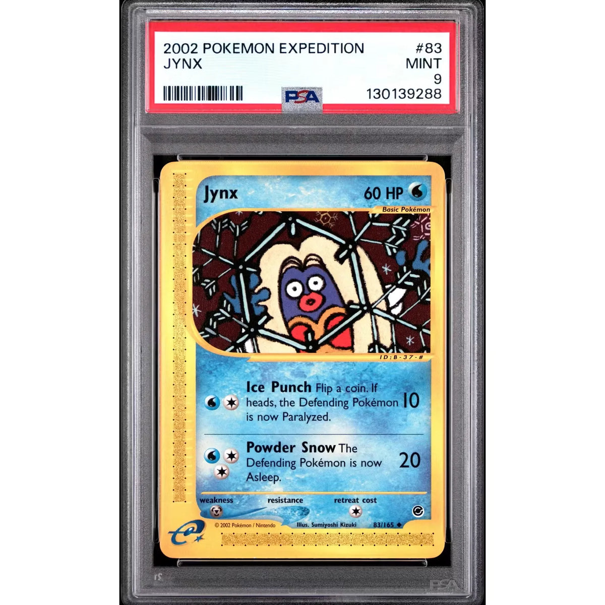Pokemon Expedition Jynx 83/165 | PSA 9 Graded | P5179834