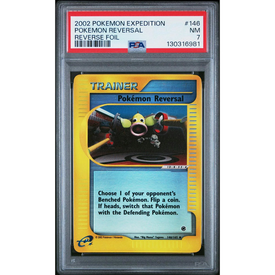 Pokemon Reversal Reverse Holo Card PSA 7 | Expedition 146/165 | P5179913