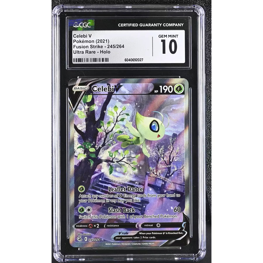 Pokemon Celebi V Fusion Strike 245/264 | CGC 10 Gem Mint | P5179959