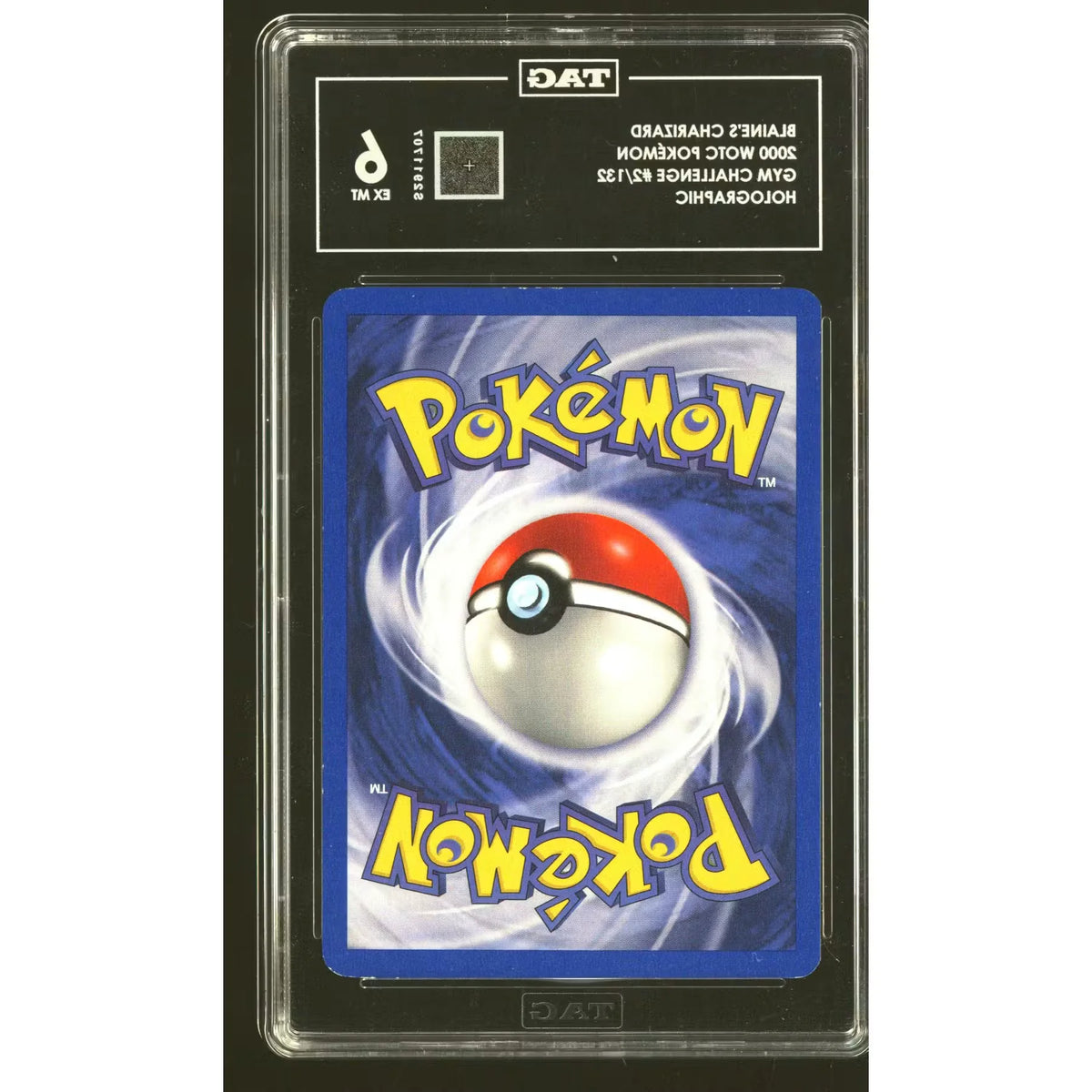Blaine's Charizard 2/132 Pokemon Gym Challenge Card | TAG 6 | P5179976