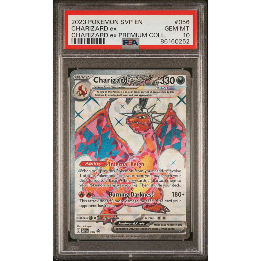 Charizard ex SVP 056 Pokemon Scarlet Violet Promo | PSA 10 GEM MINT | P5180365