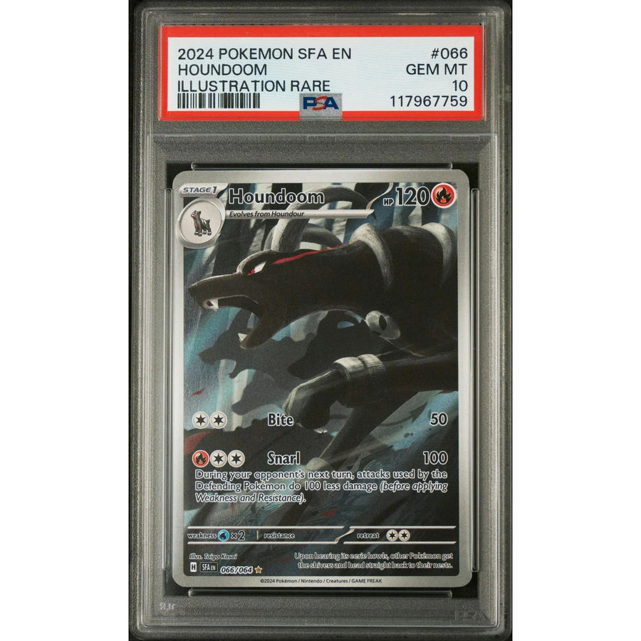 Houndoom 066/064 PSA 10 GEM MINT | Shrouded Fable | P5180381