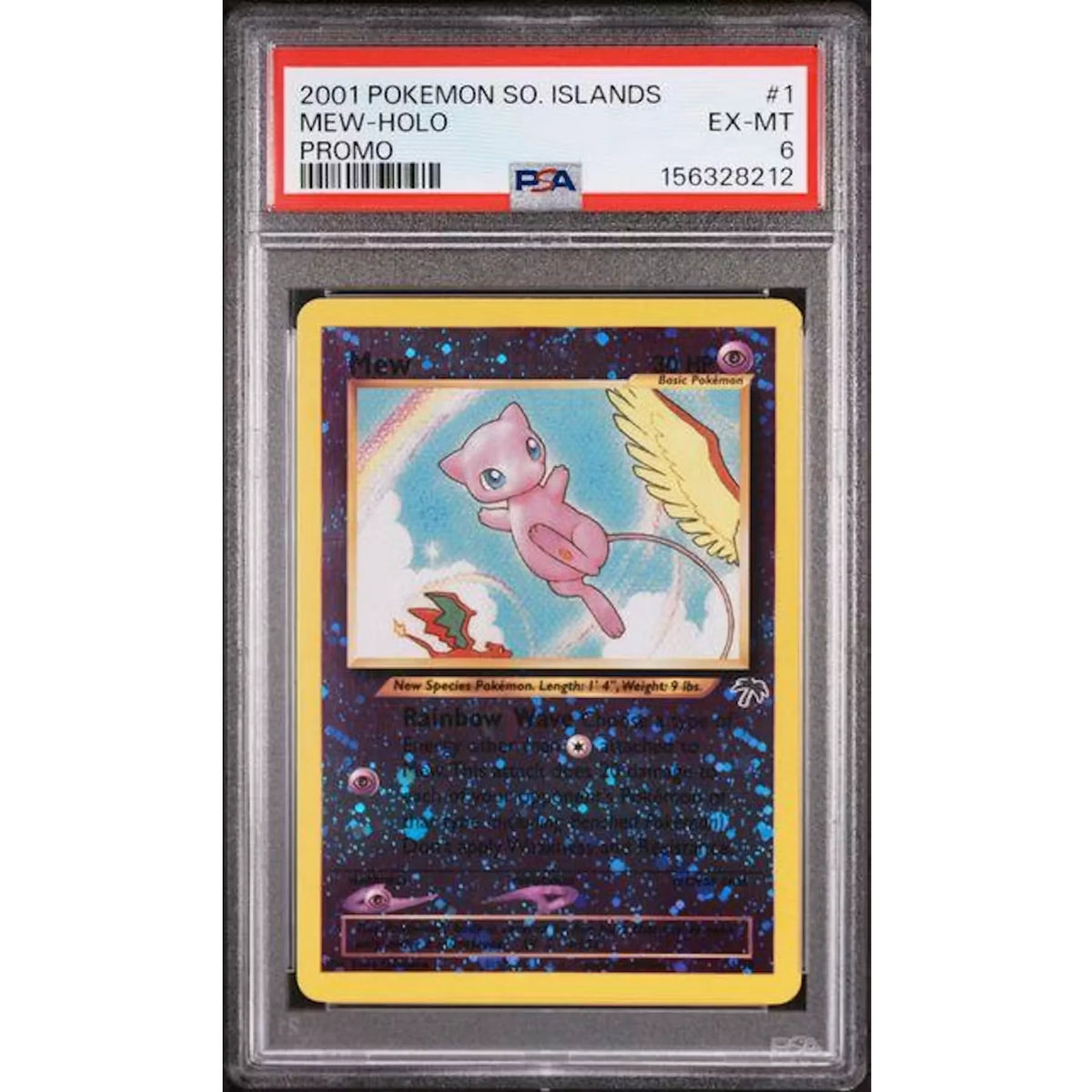 2001 Pokemon Southern Islands Mew Holo Promo #1 | PSA 6 | P5180398