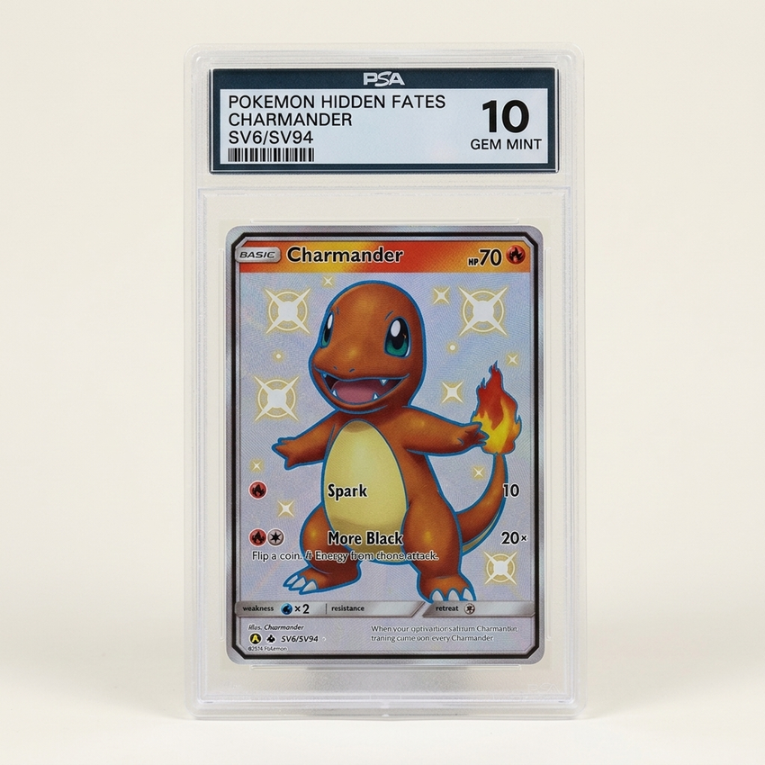 Pokemon Hidden Fates Shiny Vault Charmander SV6/SV94 | PSA 10 Gem Mint | P5180418