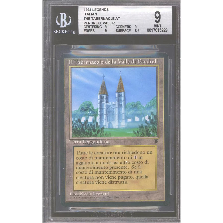 The Tabernacle at Pendrell Vale Italian Legends | BGS 9 (9/9/9/8.5) | Near Mint | P5180629