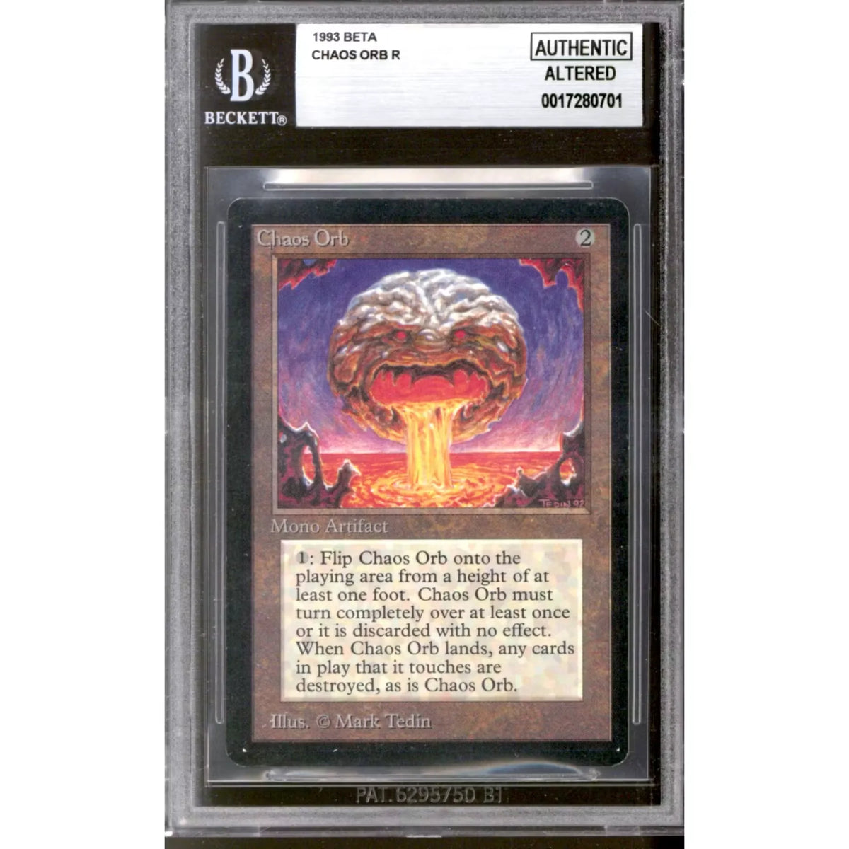 Magic the Gathering Beta Chaos Orb | BGS AA Lightly Played | P5180713