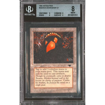 Magic the Gathering Mishra's Workshop | Antiquities BGS 8 | Near Mint | P5180741