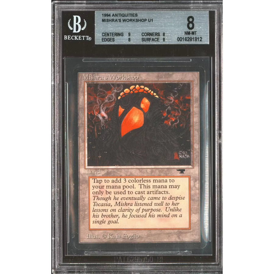 Magic the Gathering Mishra's Workshop | Antiquities BGS 8 | Near Mint | P5180741